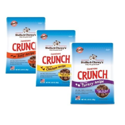 Stella & Chewy's Carnivore Crunch Variety Pack of 3 - Beef, Chicken, and Turkey