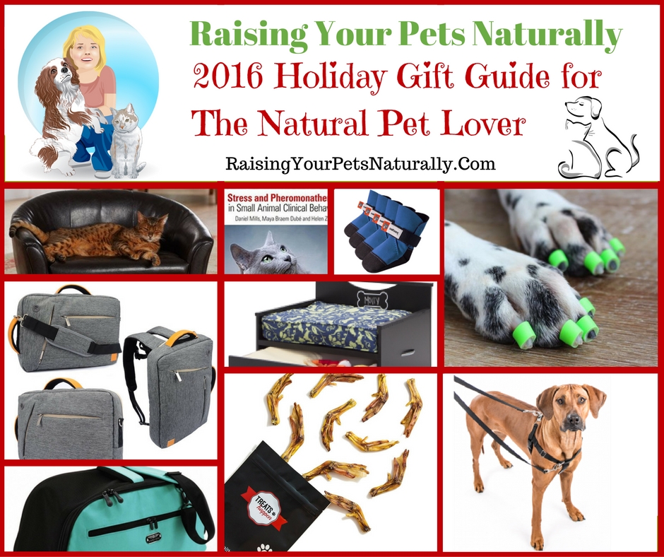 This holiday gift guide for 2016 is unique - only the best companies, brands, and products make the guide. If you are looking for unique Christmas gifts for dogs or fun Christmas gifts for cats, this pet gift guide is for you. But it's not just about our pets! You will find some of the best natural, healthy, and fun products for people too. I do hope you enjoy this unique gift guide.