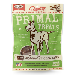 Primal Grain Free Jerky Chips Dog Treats
