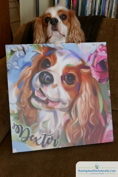 Custom Pet Portraits and Custom Pet Paintings and Digital Artwork. An Interview with Artist Wendy Beugels. #raisingyourpetsnaturally