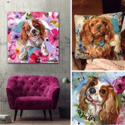 Custom pet art work