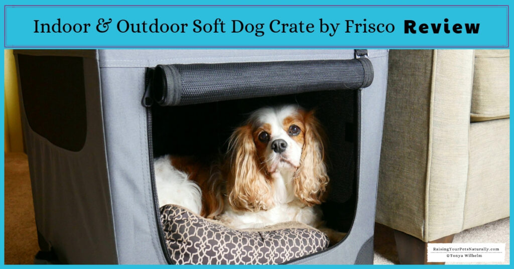 Soft-sided dog crate